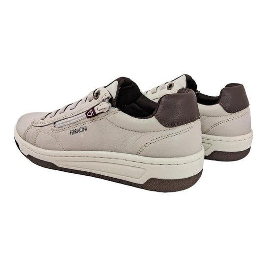 Sapatênis Masculino Ferracini Vox em Couro com Ziper