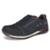 Sapatênis Pegada Masculino Couro com Zíper 114858 - Marinho