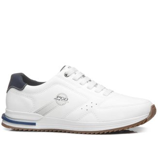 Sapatenis Pegada Masculino em Microfibra Branco 171604-02