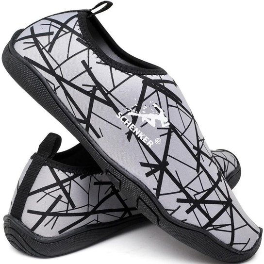 Sapatilha Aquática Masculina Antiderrapante Elástico Esporte