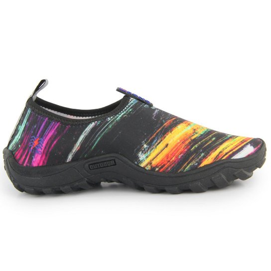 Sapatilha Aquática Náutica Neoprene Híbrida Praia Pesca