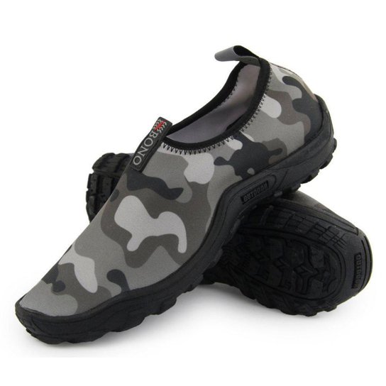 Sapatilha Náutica Aquática Neoprene Bono Tênis Híbrido Pesca Canoagem Cachoeira Trilha Praia