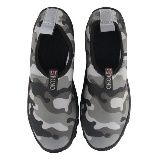 Sapatilha Náutica Aquática Neoprene Bono Tênis Híbrido Pesca Canoagem Cachoeira Trilha Praia