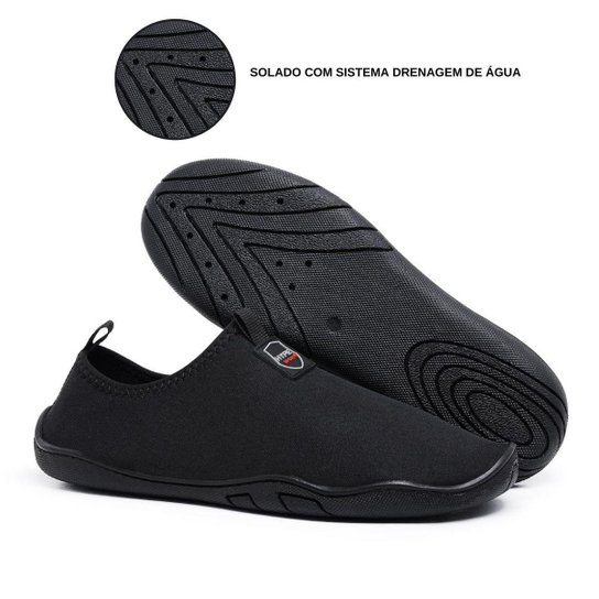 Sapatilha Nautica Hibrida Aquática P/ Piscina Pesca Caiaque Unissex
