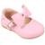 Sapato Infantil Pampili Angel 04 Laço Removível Menina - Rosa