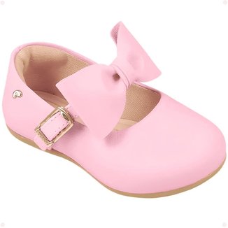 Sapato Infantil Pampili Angel 04 Laço Removível Menina