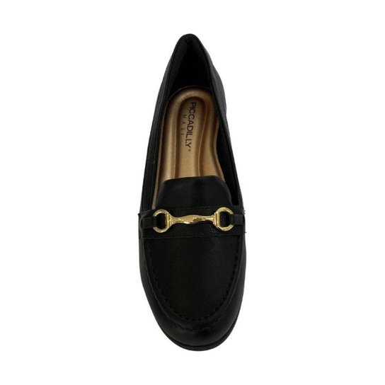 Sapato Piccadilly 117126 Anabella Feminino Preto confortável