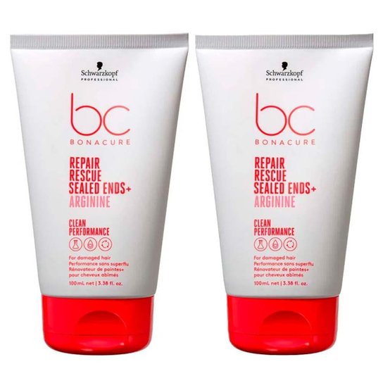 Schwarzkopf Professional Kit - 2 Reparadores de Pontas BC Clean Performance Repair Rescue Kit