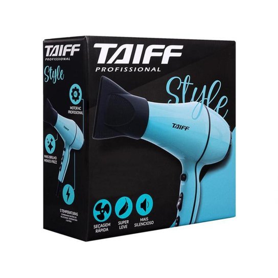 Secador de Cabelo Taiff Style Azul Tiffany 2000W