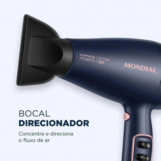 Secador de Cabelos Mondial InfraRed SCP-01-IR Azul - 220V