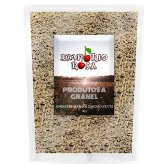 Semente de Girassol Empório Rosa Sem Casca Pepita 1Kg