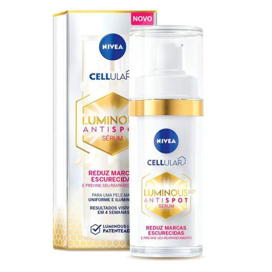 Sérum Facial Dia e Noite Nivea Cellullar Luminous 630º 30ml