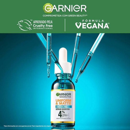 Sérum Facial Garnier Skin Uniform & Matte Antiacne 15ml