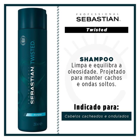 Shampoo Curl Elastic Detangler Sebastian Twisted 250ml