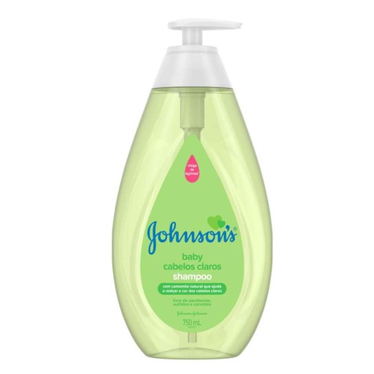 Shampoo Johnson's Baby para Cabelos Claros - 750ml