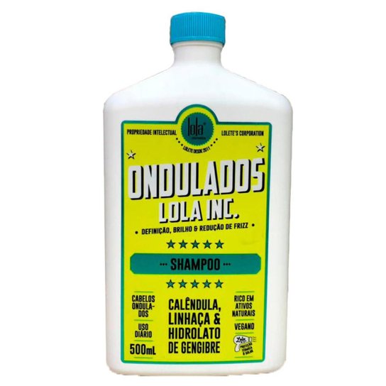 Shampoo Lola Cosmetics Ondulados Lola Inc 500ml
