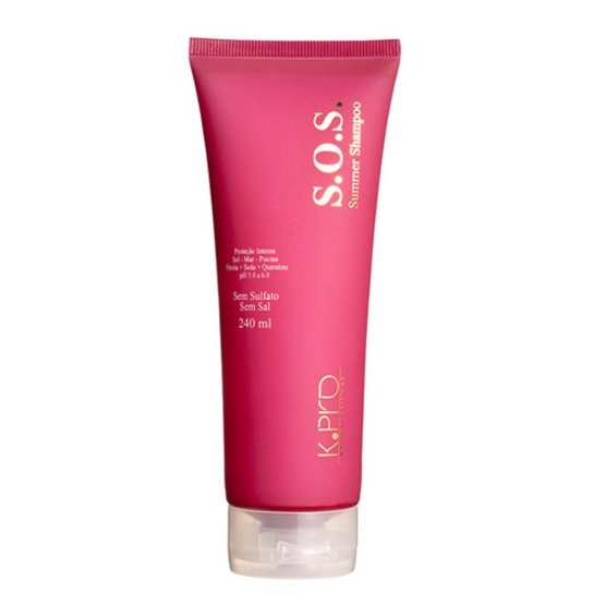 Shampoo SOS Summer KPro Fios Saudáveis e Macios 240ML