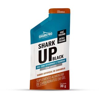 Shark Up Black Gel - 1 Sachê 30g Caramelo - Shark Pro