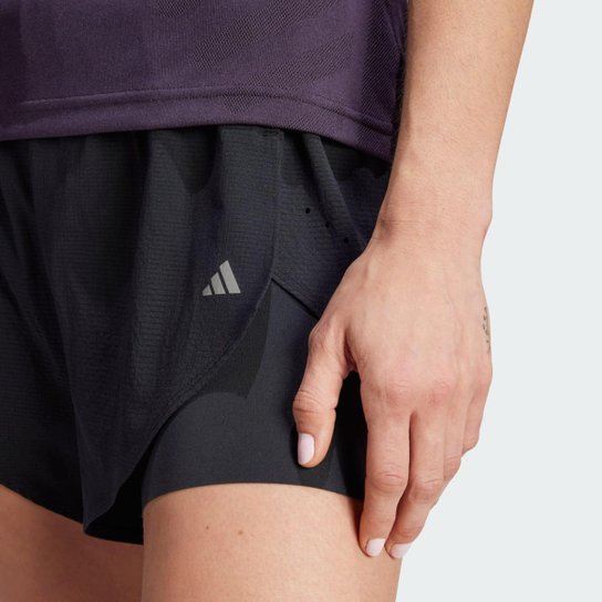 Short Adidas 2 em 1 Designed for Training Heat.Rdy Hiit Feminina