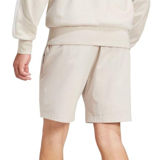 Short Adidas Logo Linear Masculino - Bege 2GG