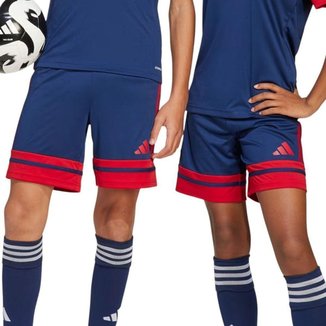 Short Adidas Squadra 25 Infantil - Marinho 15-16