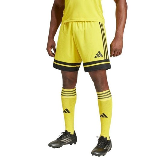 Short Adidas Squadra 25 Masculino - Amarelo 2GG