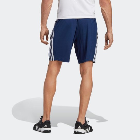 Short Adidas Treino Essentials Piquet 3-Stripes Masculino