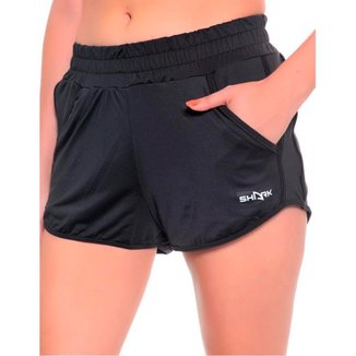 Short Corrida Shark Feminino Beach Tennis Treino Esportivo