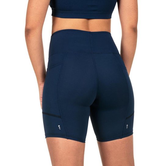 Short ElementFit com Bolso Compressão Feminino
