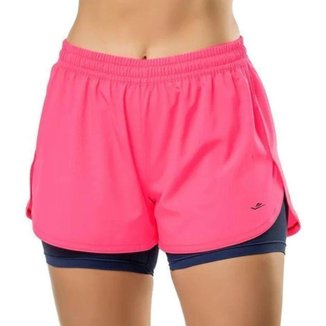 Short Elite Running Feminino  Rosa P