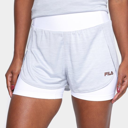 Short Fila Basic Train Double Feminino