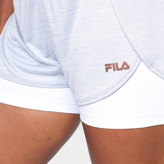 Short Fila Basic Train Double Feminino