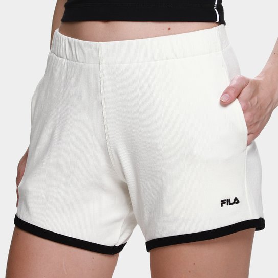 Short Fila Rib Feminino