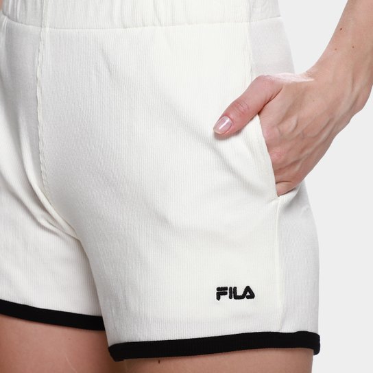 Short Fila Rib Feminino