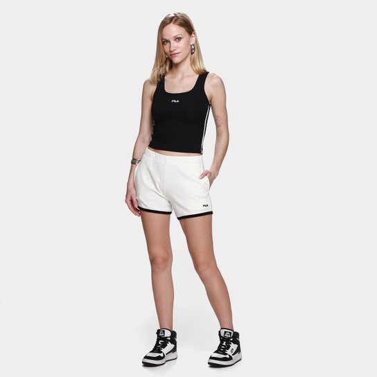 Short Fila Rib Feminino