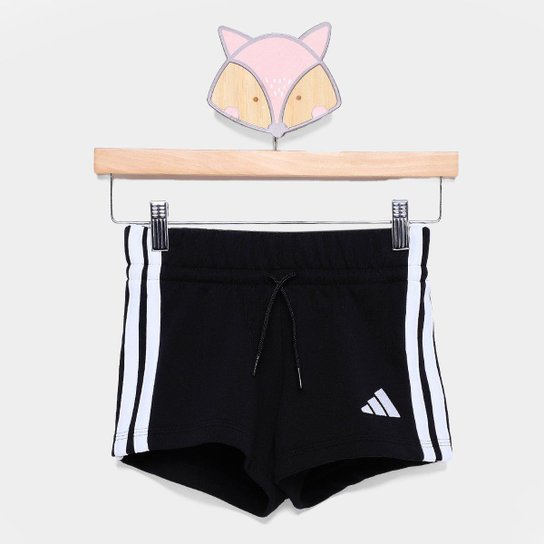 Short Infantil Adidas 3 Stripes Menina