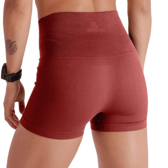 Short Legging Lupo Canelado Seamless