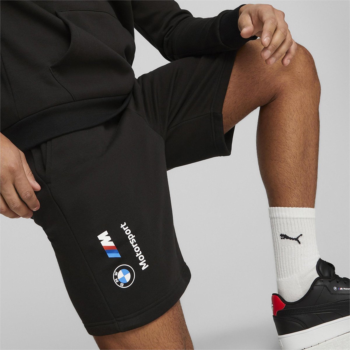 Short Moletom Puma BMW MMS Fleece Allianz Parque Shop