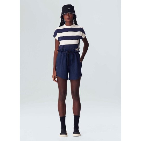 Short Osklen Clochard Node Feminino