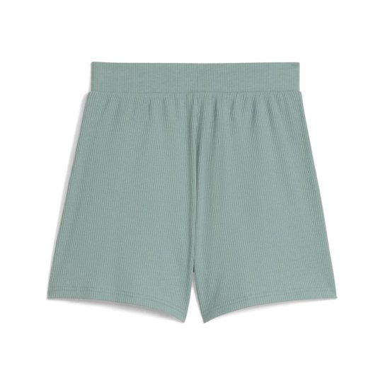 Short Puma Ess Elevated 5" High-Rise Rib Feminino