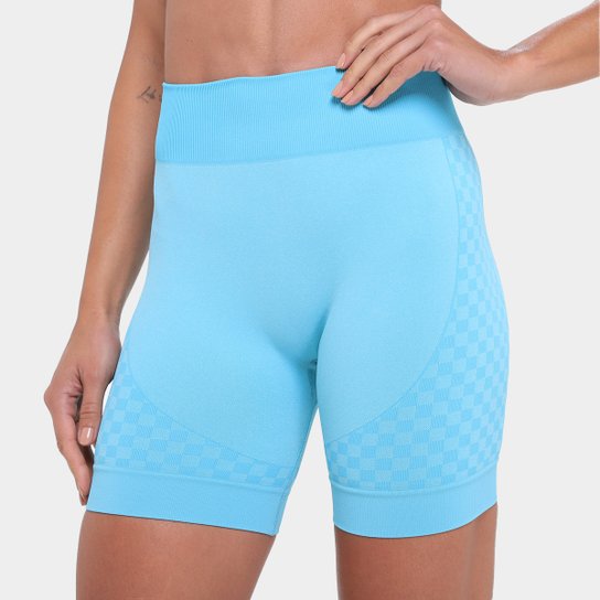 Short Selene Quadriculado Feminino