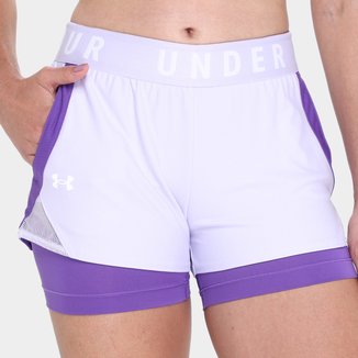 Short Under Armour Play Up 2 Em 1 Feminino