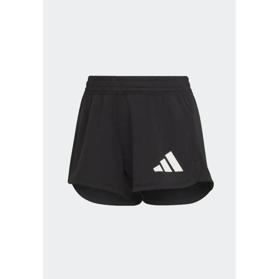 Shorts Adidas Malha Pacer 3-Bar Feminino