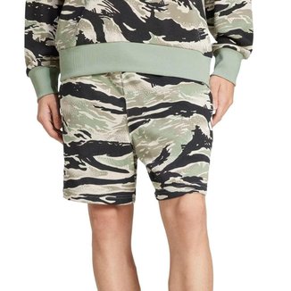 Shorts Adidas Moletinho Essentials Camo Masculino