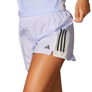 Shorts Adidas Own the Run Colorblock Feminino - Lilás G