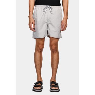 Shorts Aramis de Elástico Básico Color Gelo