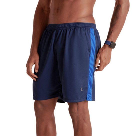 Shorts Calção Bermuda Masculino Esporte Futebol Academia com Bolso Lupo