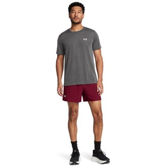 Shorts de Corrida Masculino Under Armour Launch 5 2GG Vermelho