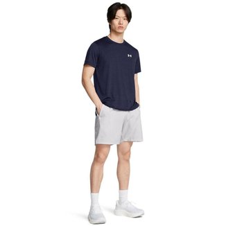 Shorts de Corrida Masculino Under Armour Launch 7 G Cinza