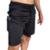 Shorts Duplo 2 Em 1 Para Corrida United - preto - xgg - Preto